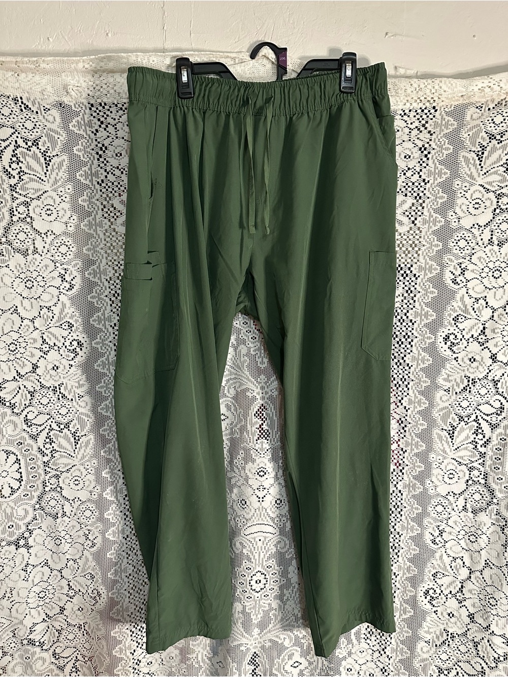 Women’s Scrub Set in Olive Green - Picture 4 of 9